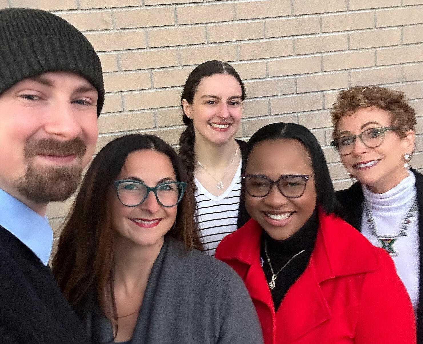 Jackson Therapy Collective Therapists outside the Minneapolis Office Building
